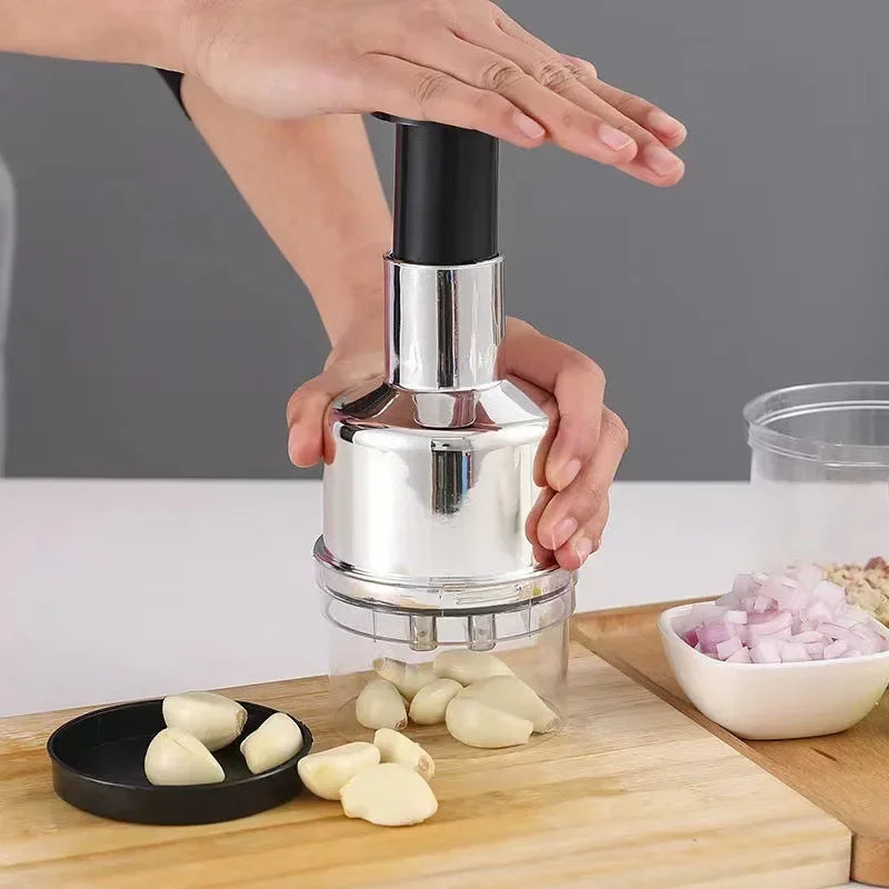 Magic Onion Chopper Food Vegetable Garlic Onion Dicer Mincer Cutter Peeler Accessories Household Supplies Kitchen Tools