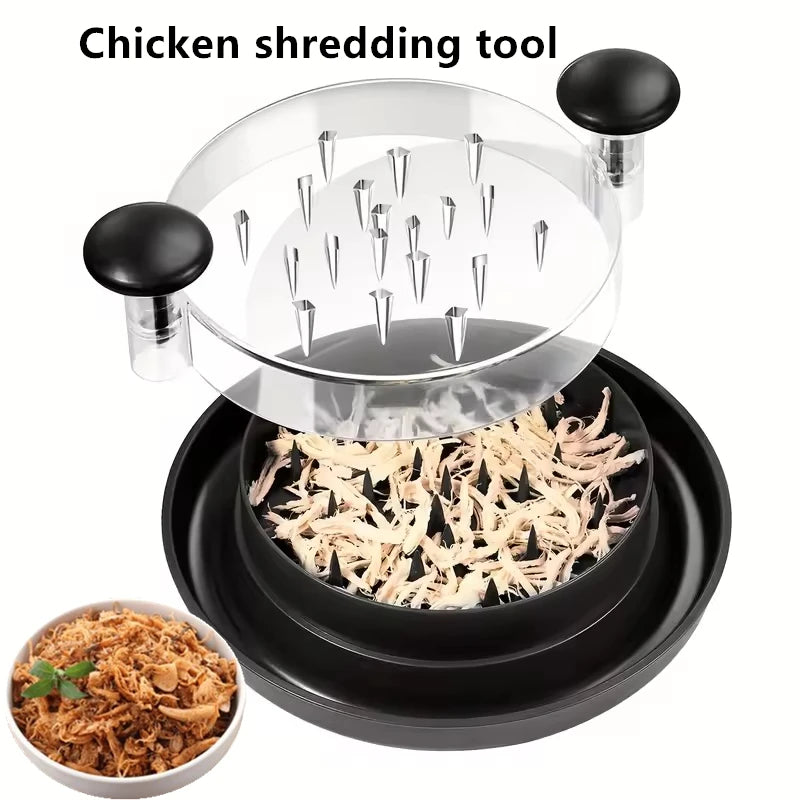 Chicken Meat Shredder Manual Washable Reusable Beef Mincer Creative Chicken Separator Breast Slicer Meat Crusher Kitchen Gadgets